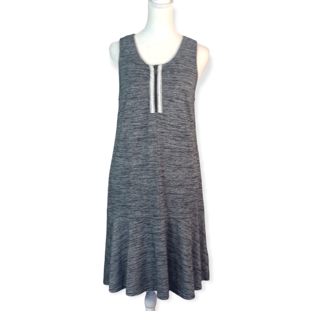 Juicy Couture Marled Sleeveless Drop Waist Dress